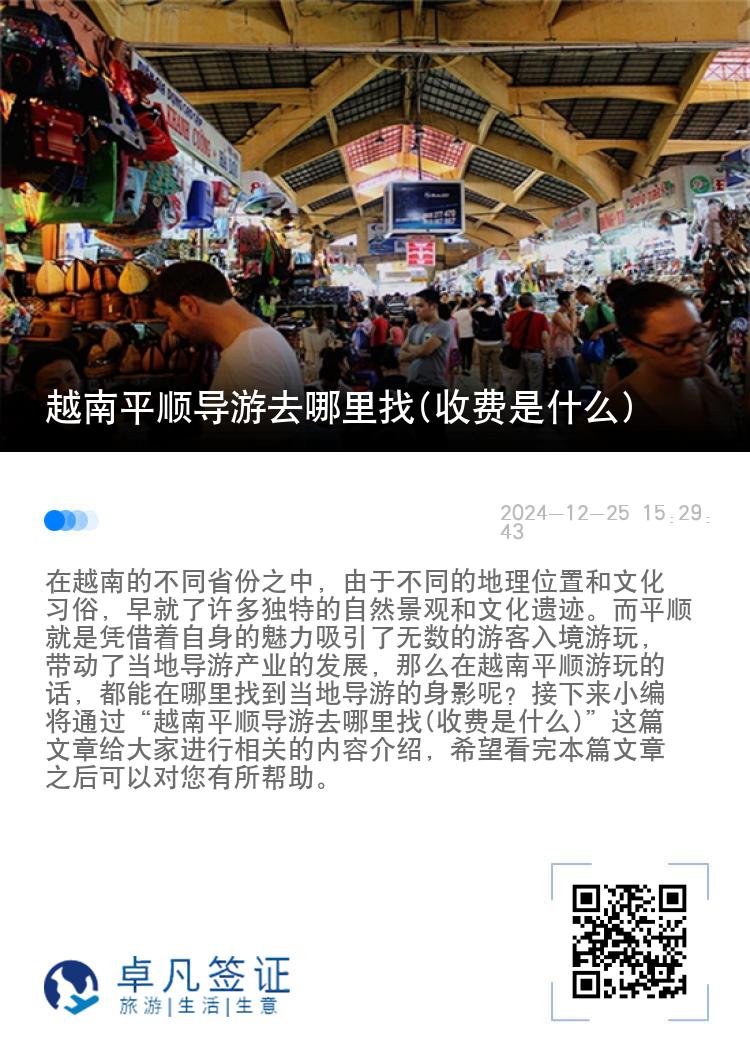 越南平顺导游去哪里找(收费是什么)