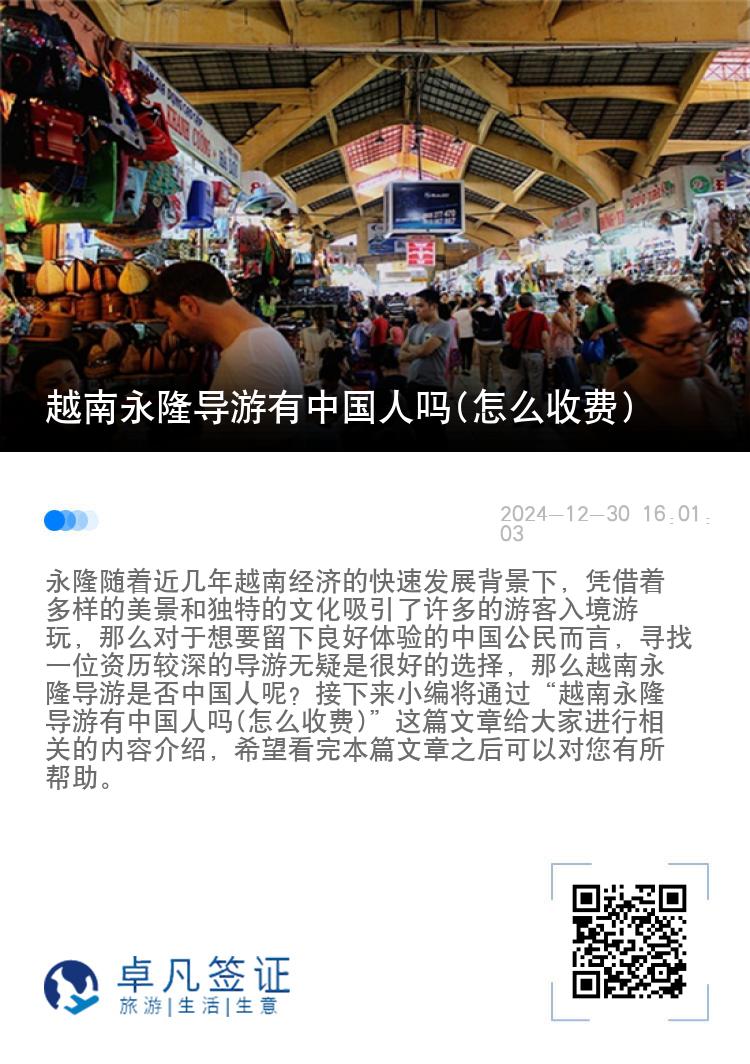 越南永隆导游有中国人吗(怎么收费)